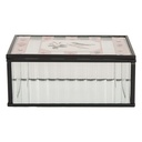 Decorative Storage Box Transparent 15x10x6 cm