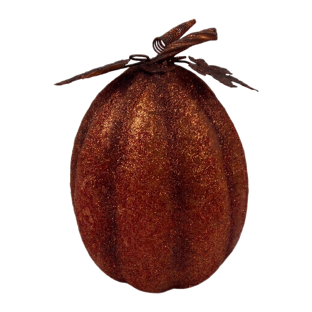 Decoration Pumpkin Orange Brown Ø 19x22 cm