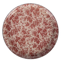[66421] Coaster for Glasses Pink Red Ø 11x1 cm
