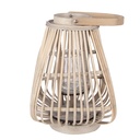 Photophore Beige 23x23x30 cm