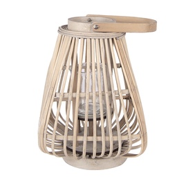 [6RO0614M] Windlicht Beige 23x23x30 cm