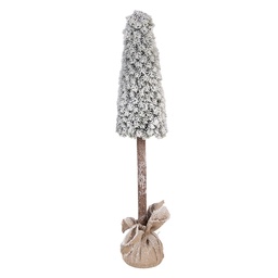 [50848] Albero di Natale artificiale Verde Marrone Ø 19x97 cm