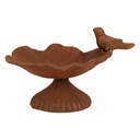 Vogeltränke Braun 19x10x9 cm