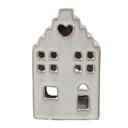 Porte-lampes de Noël chalet Beige 9x7x14 cm