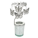 Carosello di luci per li té Color argento Ø 8x17 cm