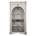 Cabinet Beige, Black 102x42x190 cm