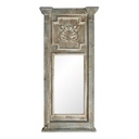 Wall Mirror Blue, Grey, Beige 55x7x118 cm