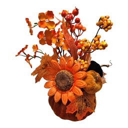 [66815] Decoration Pumpkin Orange Ø 15x35 cm