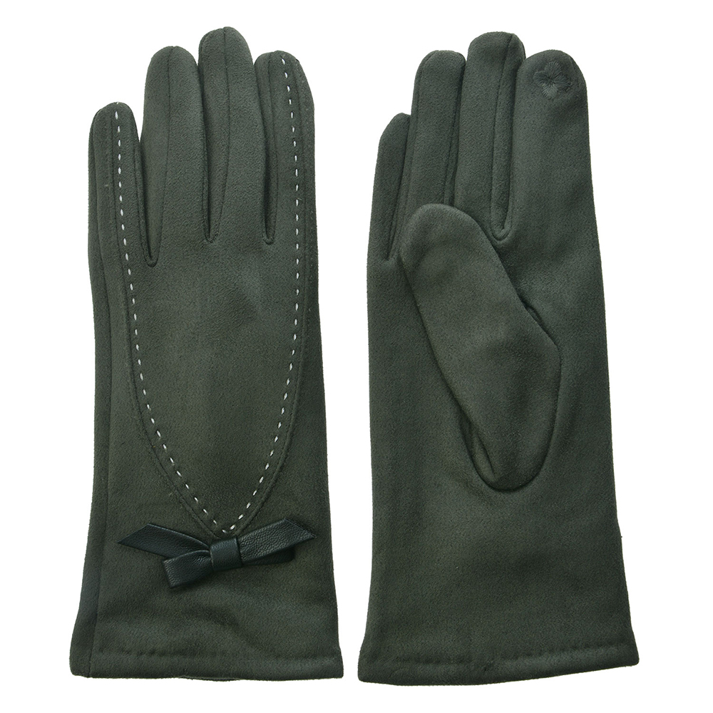 Winter Gloves Green 8x24 cm