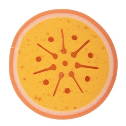 [66492] Éponge Jaune Orange 12x3x12 cm