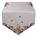 Runner da Tavola Rosa, Beige 50x160 cm