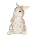 Décoration Lapin Beige 9x9x14 cm