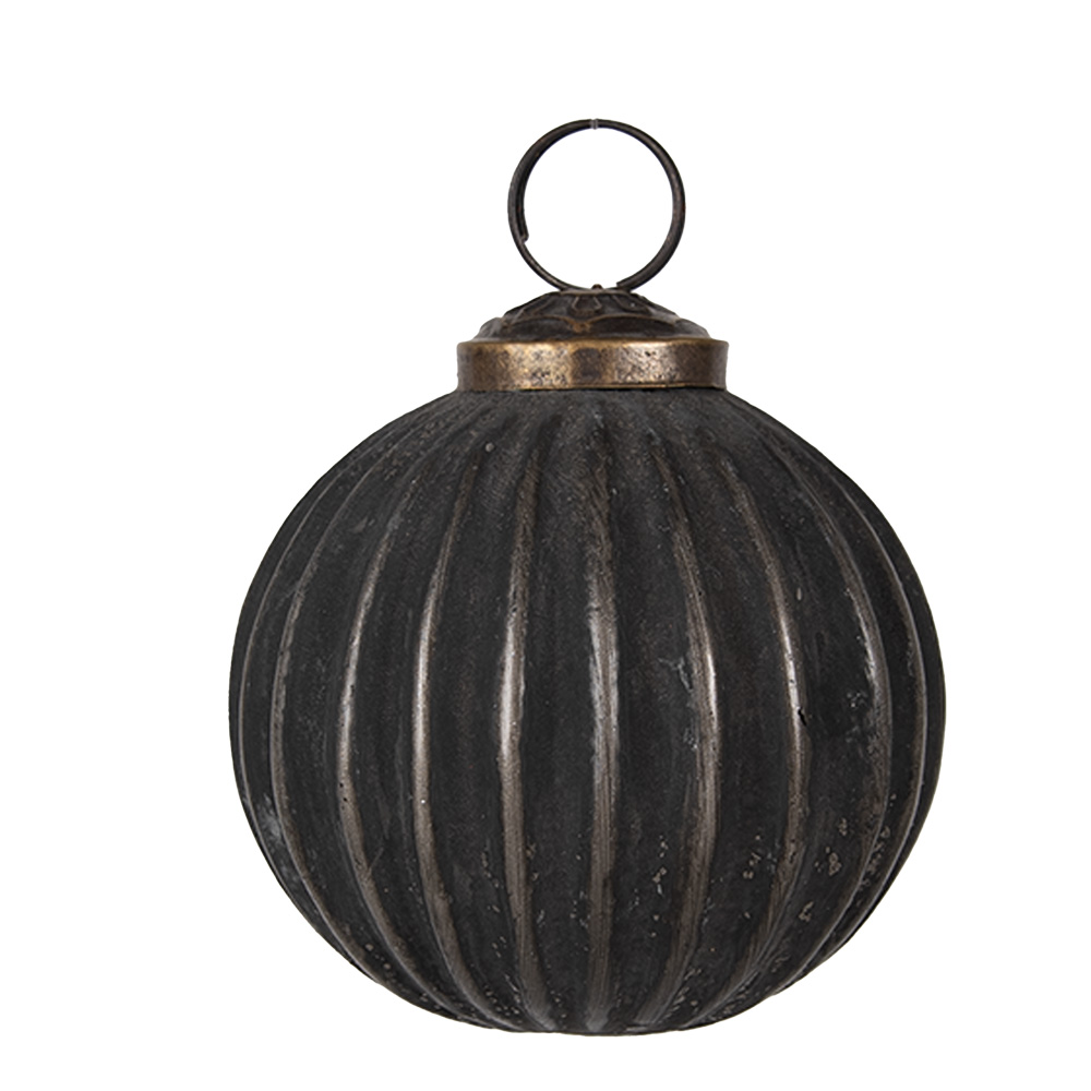 Palla di natale Nero Ø 7x7 cm