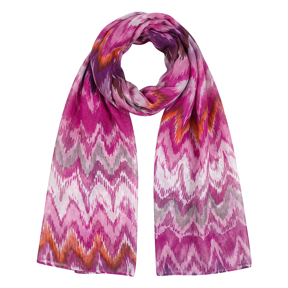Sjaal 85x180 cm roze