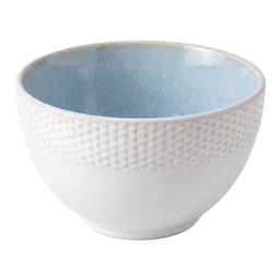 [6CEBO0229] Scodella Bianco Blu Ø 11x6 cm / 250 ml