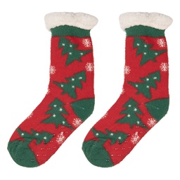 [JZSK0044] Socks Red Green one size