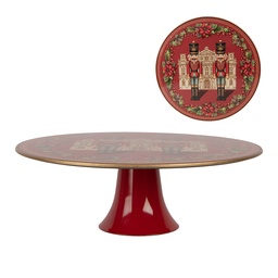 [66771] Alzatina Rosso Verde Ø 29x10 cm