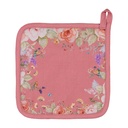 Topflappen Rosa Beige 20x20 cm
