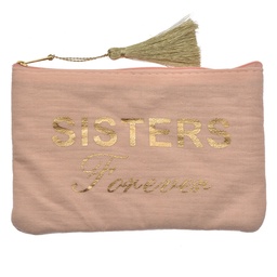 [JZTB0081P] Kulturtasche Damen Rosa 17x1x11 cm