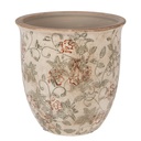 Flower Pot Inside Beige Green Ø 17x17 cm