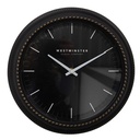 Wall Clock Black Ø 28x5 cm / 1xAA