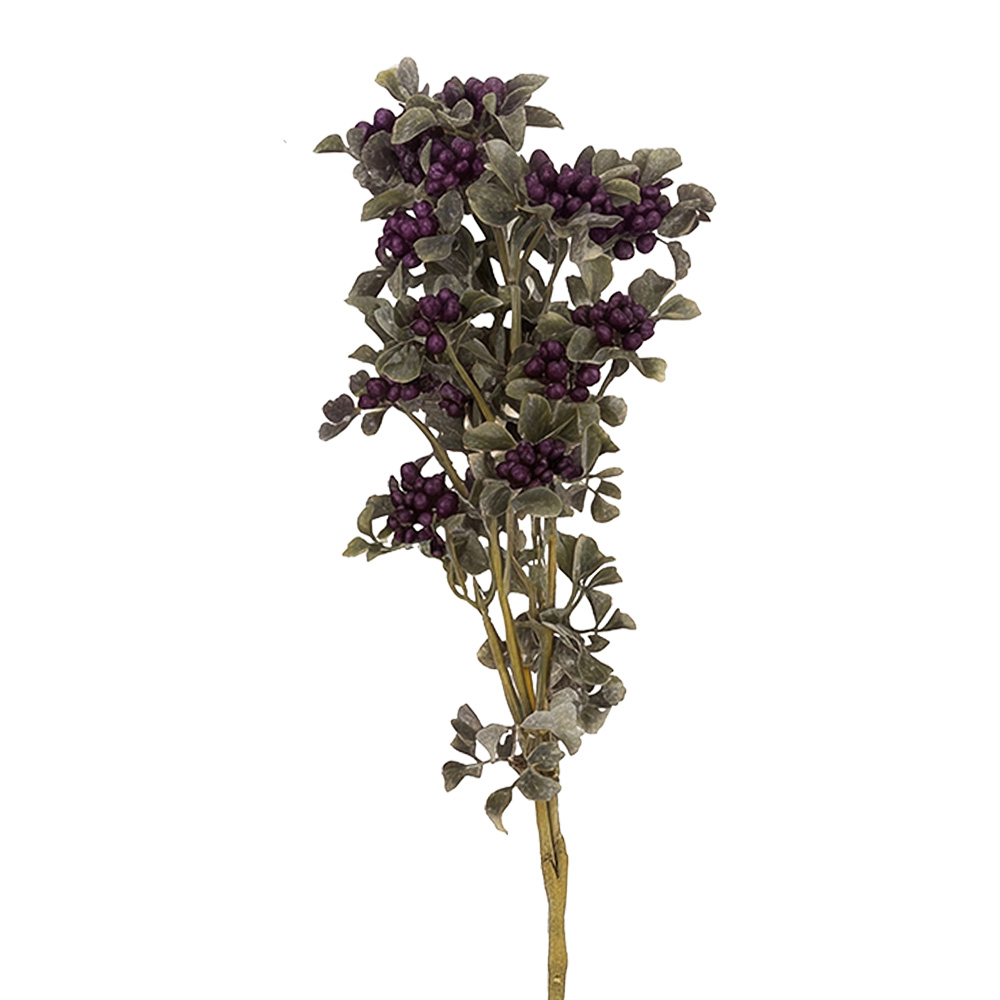Decoratie tak met bloemen 67 cm