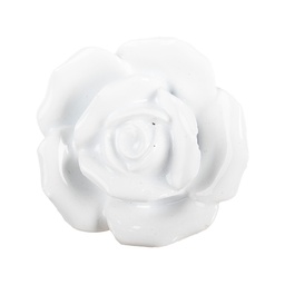 [61876] Doorknob White Ø 4x3 cm / S3 cm