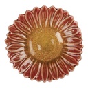 Schale Blume Rot Gelb Ø 14x3 cm