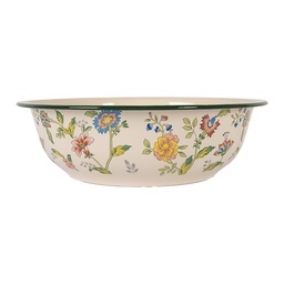 [6EM0004] Bol de décoration Beige Vert Ø 30x9 cm / 3000 ml