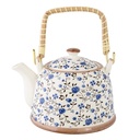Teapot with Infuser Blue 18x14x12 cm / 700 ml