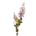 Deko Ast mit Blumen Violett Grün 10x13x100 cm