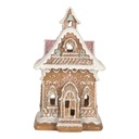 Décoration Maison avec LED Marron Rose 9x10x15 cm