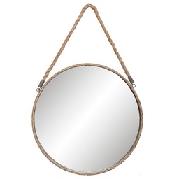 [62S126] Miroir mural Gris Ø 47x3 cm