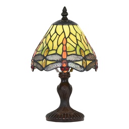 [5LL-5620] Table lamp Tiffany Ø 18x30 cm E14/max 1x25W