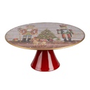 Etagere Rot Mehrfarbig Ø 33x14 cm