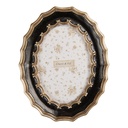 Clayre & Eef Cornice per foto 10x15 cm Nero Plastica