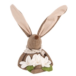 [TW0617] Decoration Rabbit Brown 20x17x41 cm