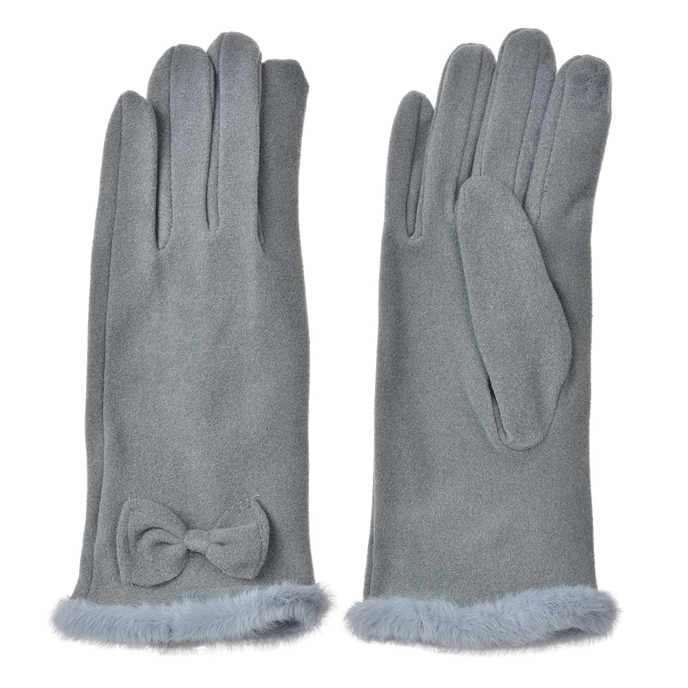 Winter Gloves Grey 9x23x1 cm
