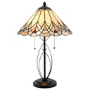 Lampada parete Tiffany Beige, Marrone Ø 40x60 cm E27/max 2x60W