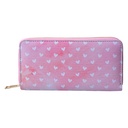 Wallet Pink, White 10x19 cm