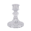 Clayre & Eef Chandelier Ø 8x11 cm Transparent Verre