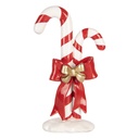 Decoration Candy canes Red White 16x8x26 cm