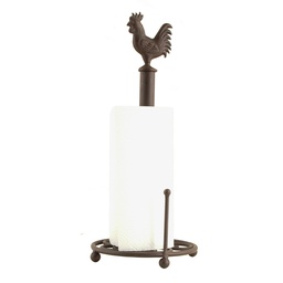 [W40069] Porte-rouleau de cuisine Marron Ø 18x43 cm