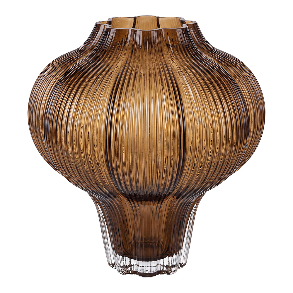 Clayre & Eef Vase Brown Glass