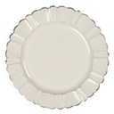 Unter Teller Beige Ø 33x1 cm