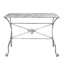 Tavolo da bistrot Bianco 112x50x86 cm