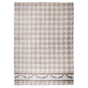 Throw Brown White 130x170 cm