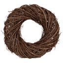 Decoration Garland Brown Ø 45x12 cm