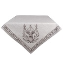 Tovaglia Beige Marrone 100x100 cm