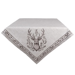 [GTW01] Tovaglia Beige Marrone 100x100 cm